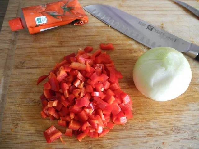 Kürbisnese an Vollkorn - Dinkel - Penne - Rezept - Bild Nr. 3