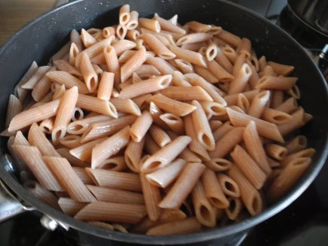Kürbisnese an Vollkorn - Dinkel - Penne - Rezept - Bild Nr. 15