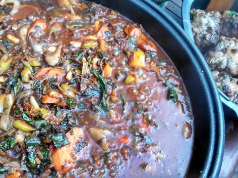 Rezept: Ochsenschwanz geschmort in Rotwein Bild Nr. 10 Ochsenschwanz geschmort in Rotwein - Rezept - Bild Nr. 10