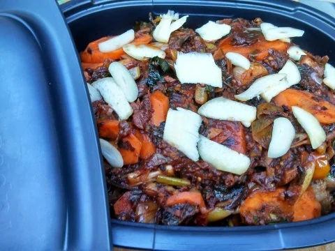 Rezept: Ochsenschwanz geschmort in Rotwein Bild Nr. 12 Ochsenschwanz geschmort in Rotwein - Rezept - Bild Nr. 12