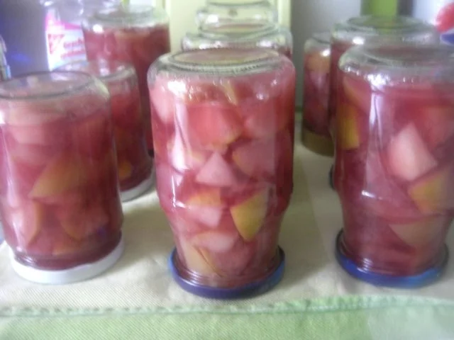 Rezept: Glühwein-Apfel-Kompott Glühwein-Apfel-Kompott - Rezept