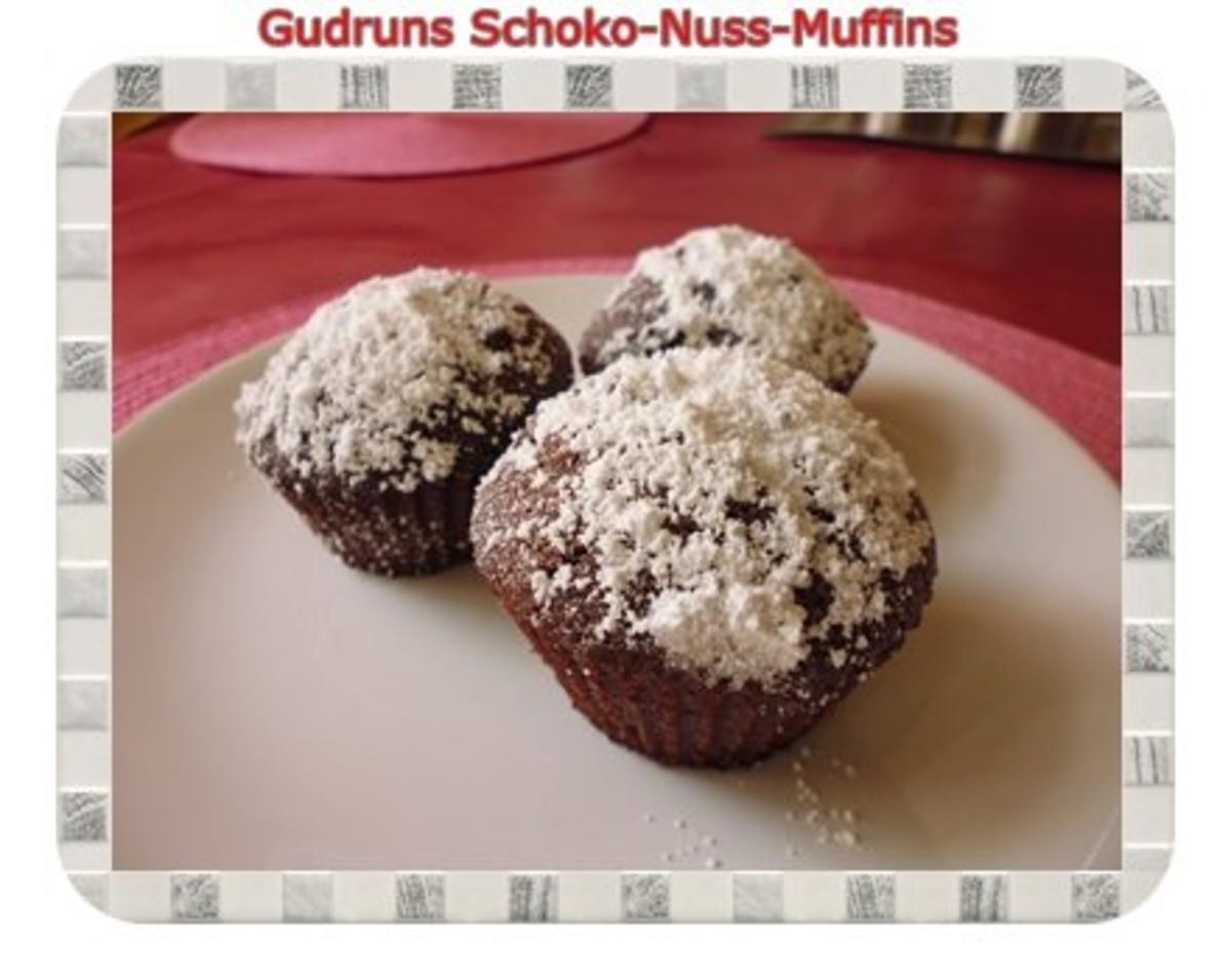 Muffins: Schoko-Nuss-Muffins - Rezept