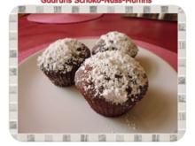 Muffins: Schoko-Nuss-Muffins - Rezept