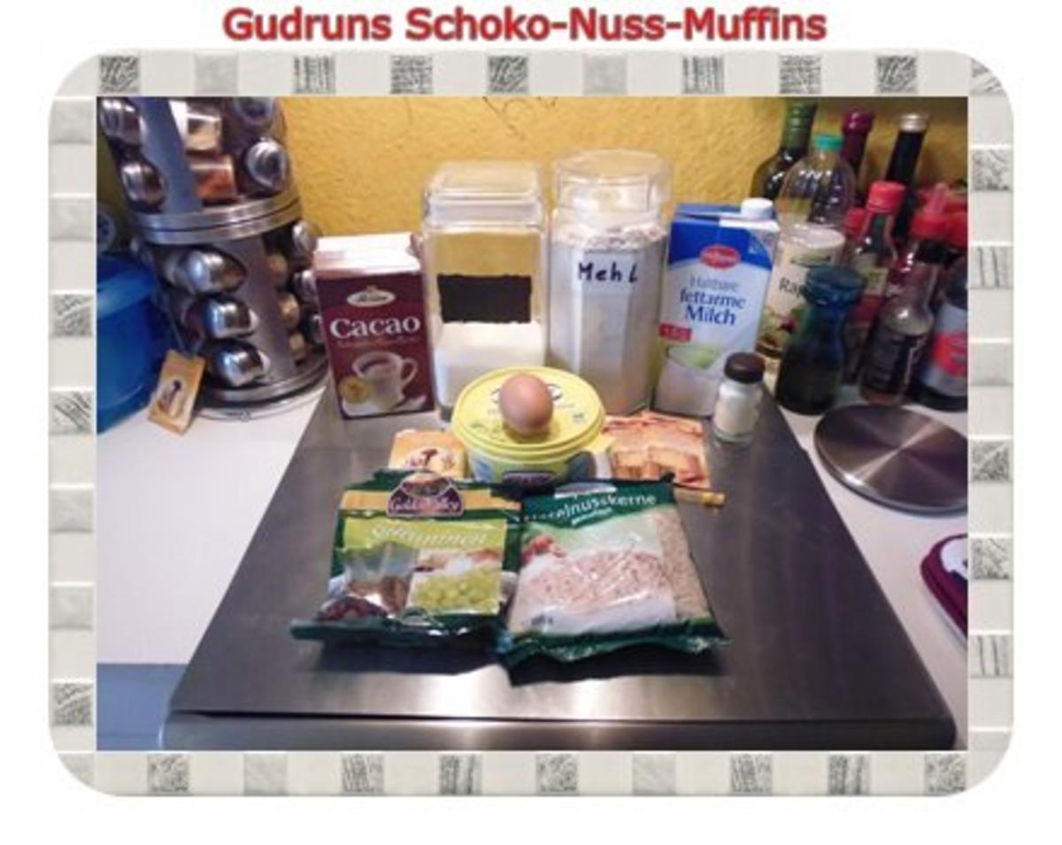 Muffins: Schoko-Nuss-Muffins - Rezept - Bild Nr. 2