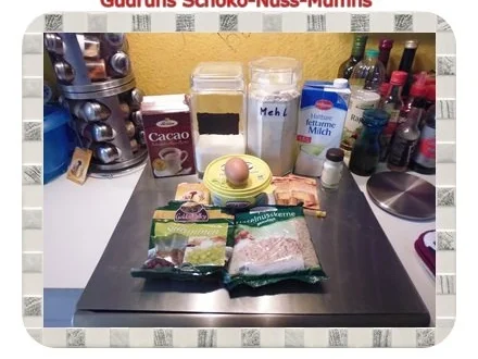 Muffins: Schoko-Nuss-Muffins - Rezept - Bild Nr. 2