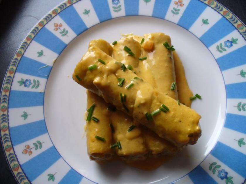 Pikant gefüllte Cannelloni - Rezept mit Bild - kochbar.de