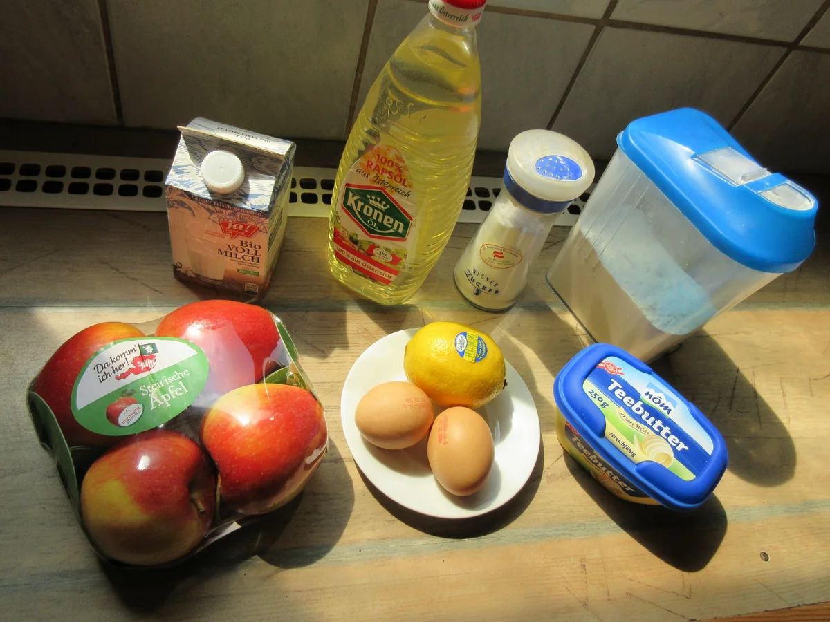 Apfelspalten in Butter gebraten - Rezept - Bild Nr. 168