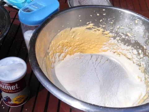 Rezept: Stachelbeerkuchen mit Baiserhaube Bild Nr. 4 Stachelbeerkuchen mit Baiserhaube - Rezept - Bild Nr. 4