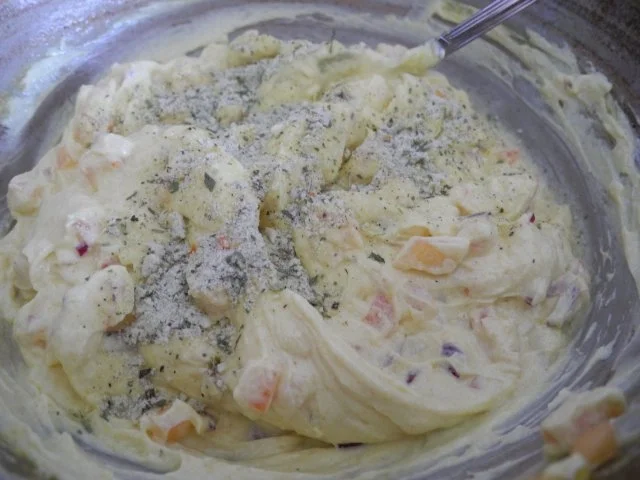 Rezept: Dreierlei - Rösti mit Budwig - Quark Bild Nr. 8 Dreierlei - Rösti mit Budwig - Quark - Rezept - Bild Nr. 8