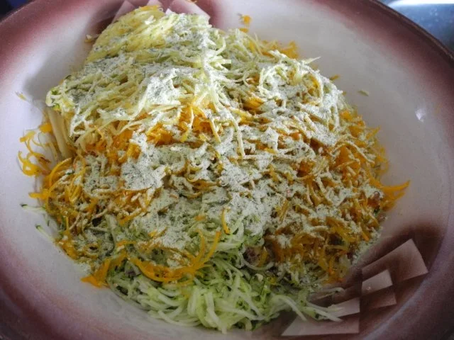 Rezept: Dreierlei - Rösti mit Budwig - Quark Bild Nr. 2 Dreierlei - Rösti mit Budwig - Quark - Rezept - Bild Nr. 2