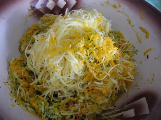 Rezept: Dreierlei - Rösti mit Budwig - Quark Bild Nr. 3 Dreierlei - Rösti mit Budwig - Quark - Rezept - Bild Nr. 3