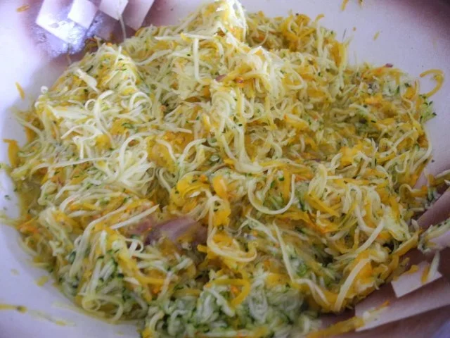 Rezept: Dreierlei - Rösti mit Budwig - Quark Bild Nr. 4 Dreierlei - Rösti mit Budwig - Quark - Rezept - Bild Nr. 4