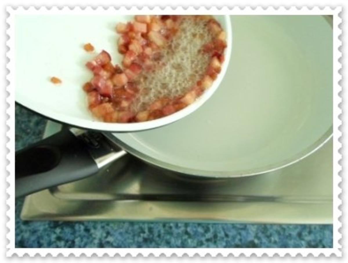 Champignons Tomaten-Rahmsauce zu den kunterbunten Nudeln - Rezept - Bild Nr. 8