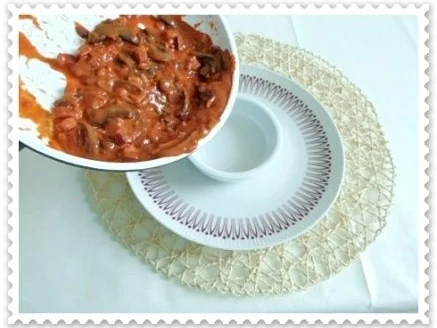 Champignons Tomaten-Rahmsauce zu den kunterbunten Nudeln - Rezept - Bild Nr. 18