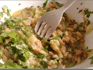 Champignonköpfe gefüllt und überbacken - Rezept - Bild Nr. 16