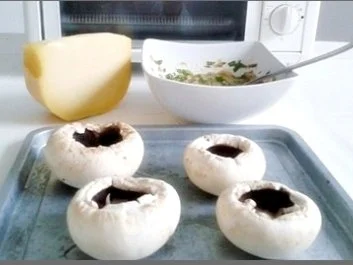 Champignonköpfe gefüllt und überbacken - Rezept - Bild Nr. 18