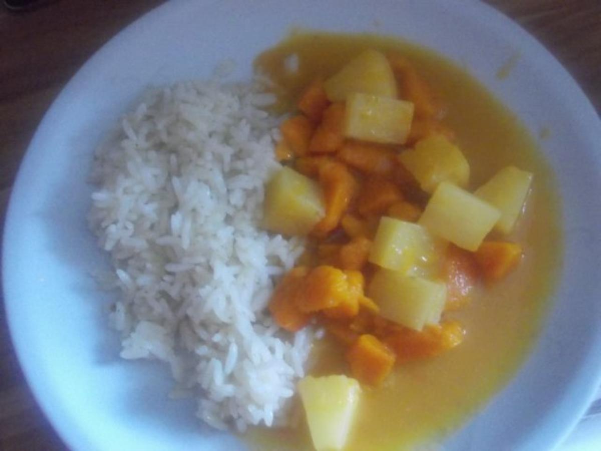 Bilder für Vegan - Kürbiscurry - Rezept