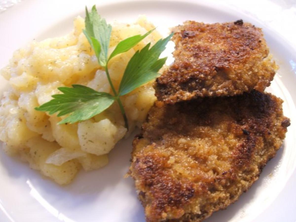 Innereien: Gebackene Schweineleber - Rezept