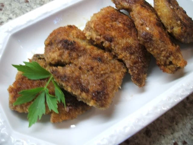 Rezept: Innereien: Gebackene Schweineleber Bild Nr. 6 Innereien: Gebackene Schweineleber - Rezept - Bild Nr. 6