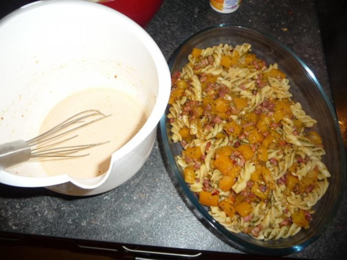 Kürbis-Nudelauflauf - Rezept mit Bild - kochbar.de