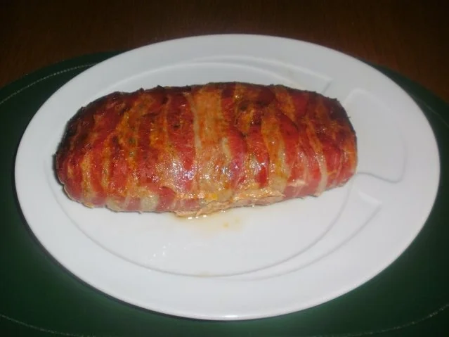 Hackbraten mit Ei - Rezept