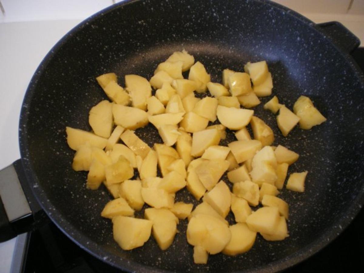 Bratkartoffeln Asiatisch angehaucht - einfach - 180 kcal/100g