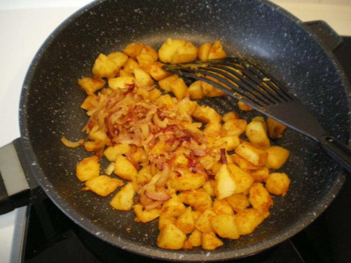 Bratkartoffeln Asiatisch angehaucht - einfach - 180 kcal/100g
