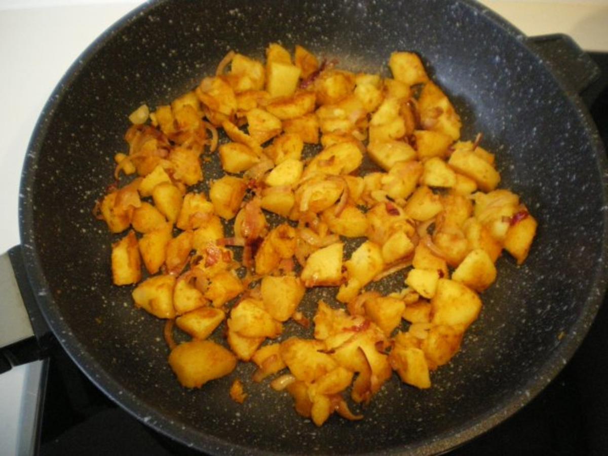 Bratkartoffeln Asiatisch angehaucht - einfach - 180 kcal/100g