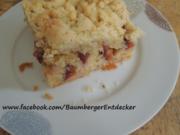 Streuselkuchen Pflaume - Haselnuss - Rezept