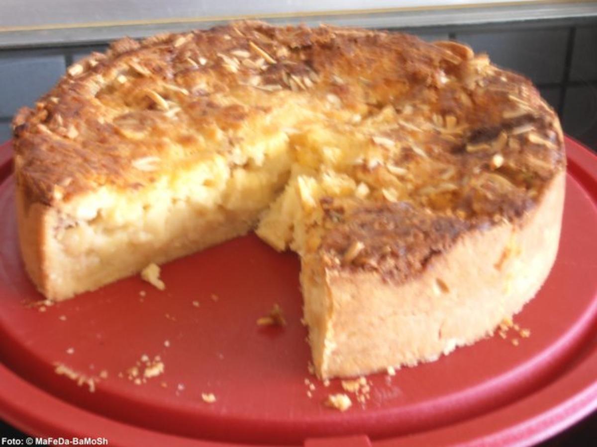 Apfelkuchen mit Sahneguss - Rezept mit Bild - kochbar.de