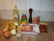 Faschiertes mit Kartoffel und Erbsen - Rezept