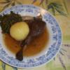Frühmastgans mit Maronen an Grünkohl - Rezept