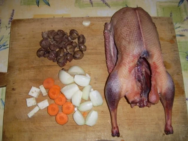 Frühmastgans mit Maronen an Grünkohl - Rezept - Bild Nr. 4