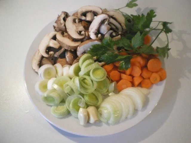 Rezept: Bunte Pilz Gemüse Pfanne rein pflanzlich Bild Nr. 2 Bunte Pilz Gemüse Pfanne rein pflanzlich - Rezept - Bild Nr. 2