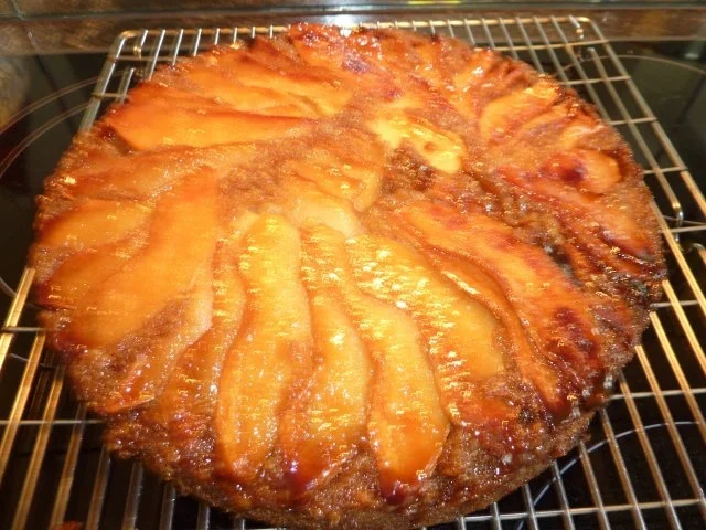 Umgedrehter Quittenkuchen - Rezept