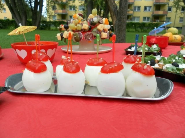 Rezept: 70er-Jahre-Partysnacks 70er-Jahre-Partysnacks - Rezept