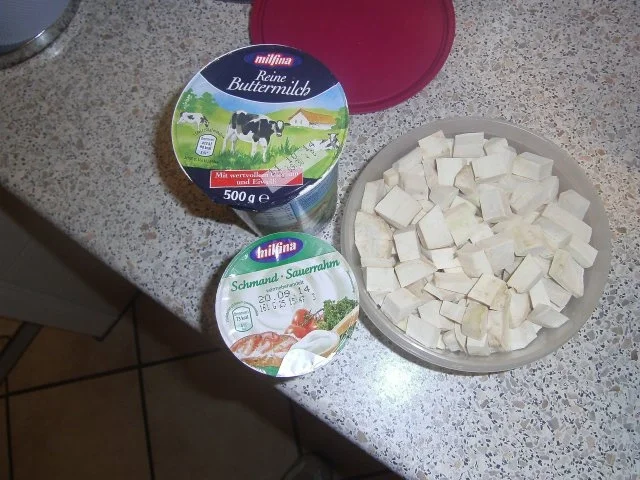 Rezept: Meerrettichpüree Bild Nr. 3 Meerrettichpüree - Rezept - Bild Nr. 3