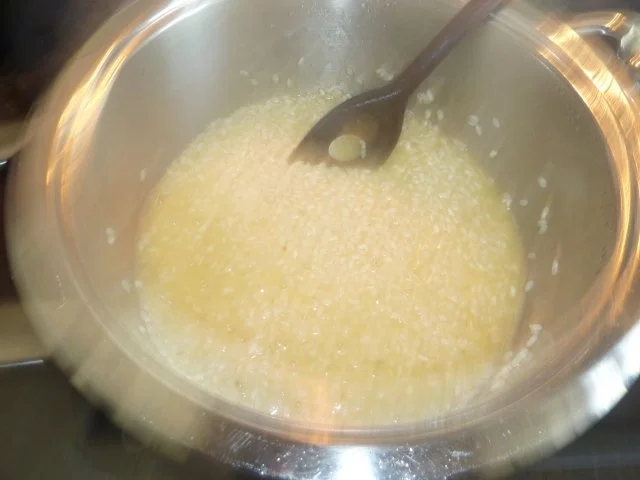 Risotto mit Kurbis-Kastanien und Majoran - Rezept - Bild Nr. 4