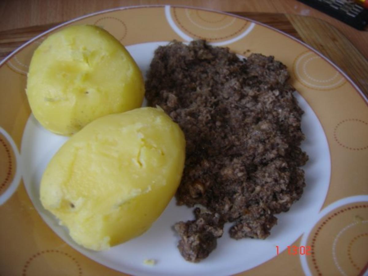 Bilder für Leberwurst mit Zwiebel - Rezept