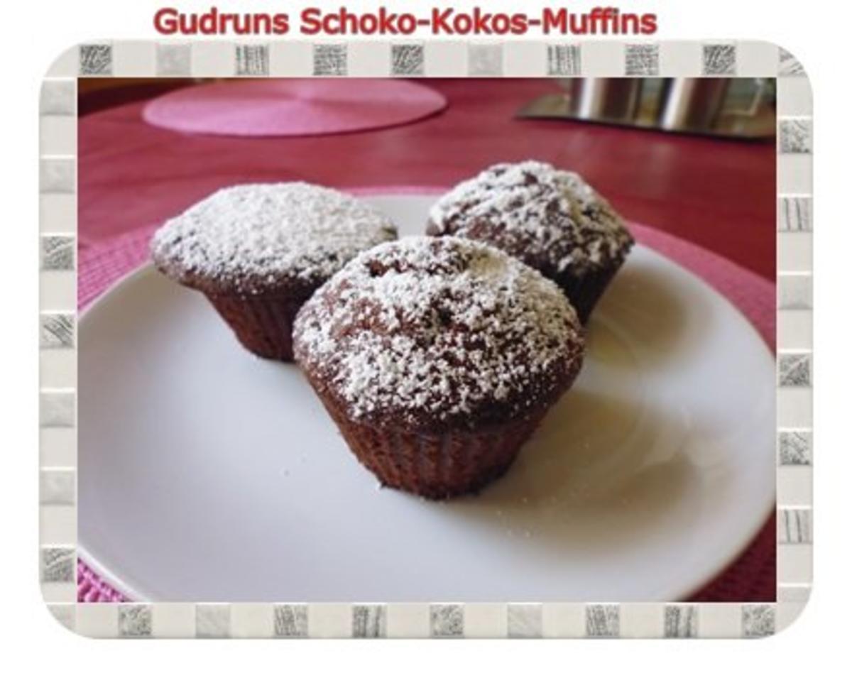 Muffins: Schoko-Kokos-Muffins - Rezept