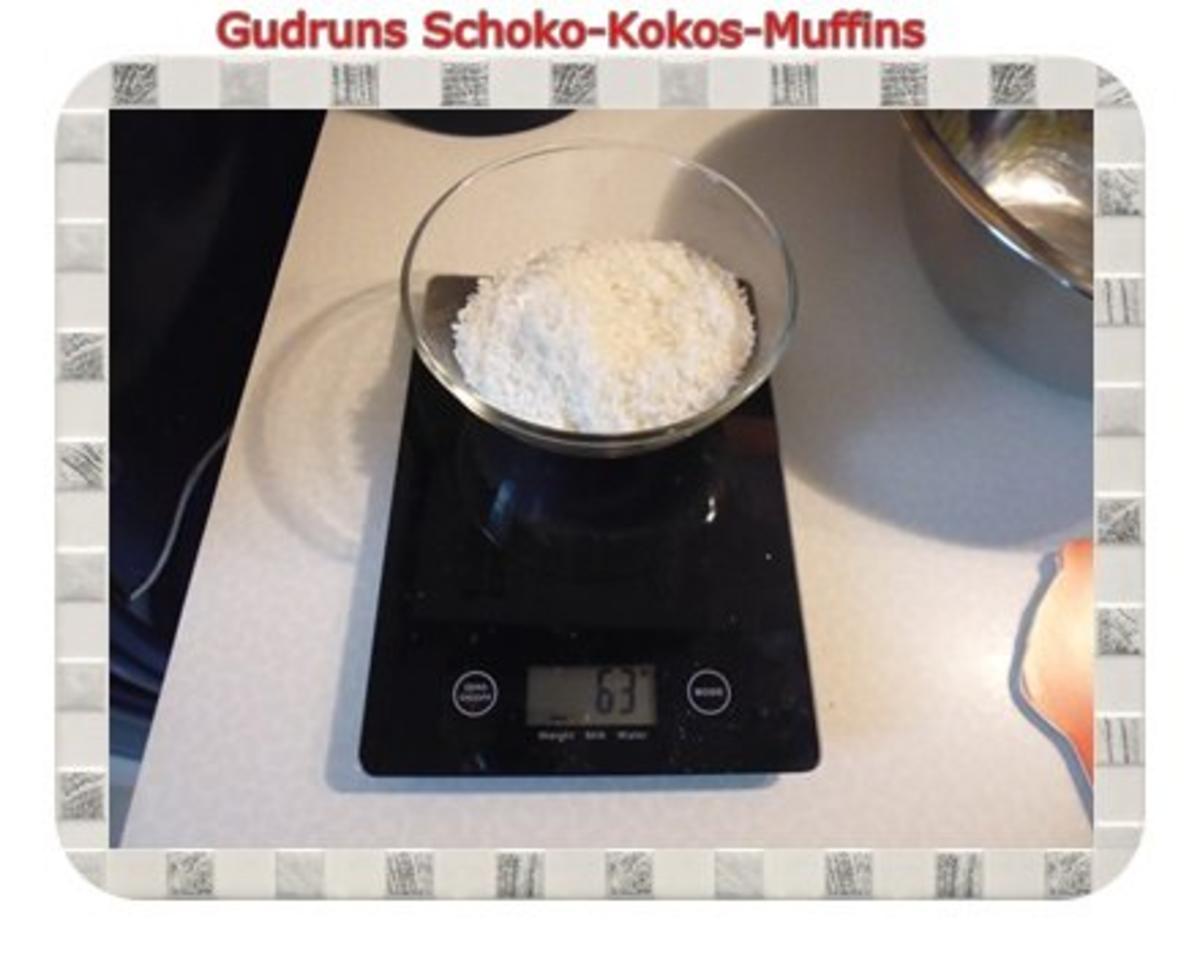 Muffins: Schoko-Kokos-Muffins - Rezept - Bild Nr. 3