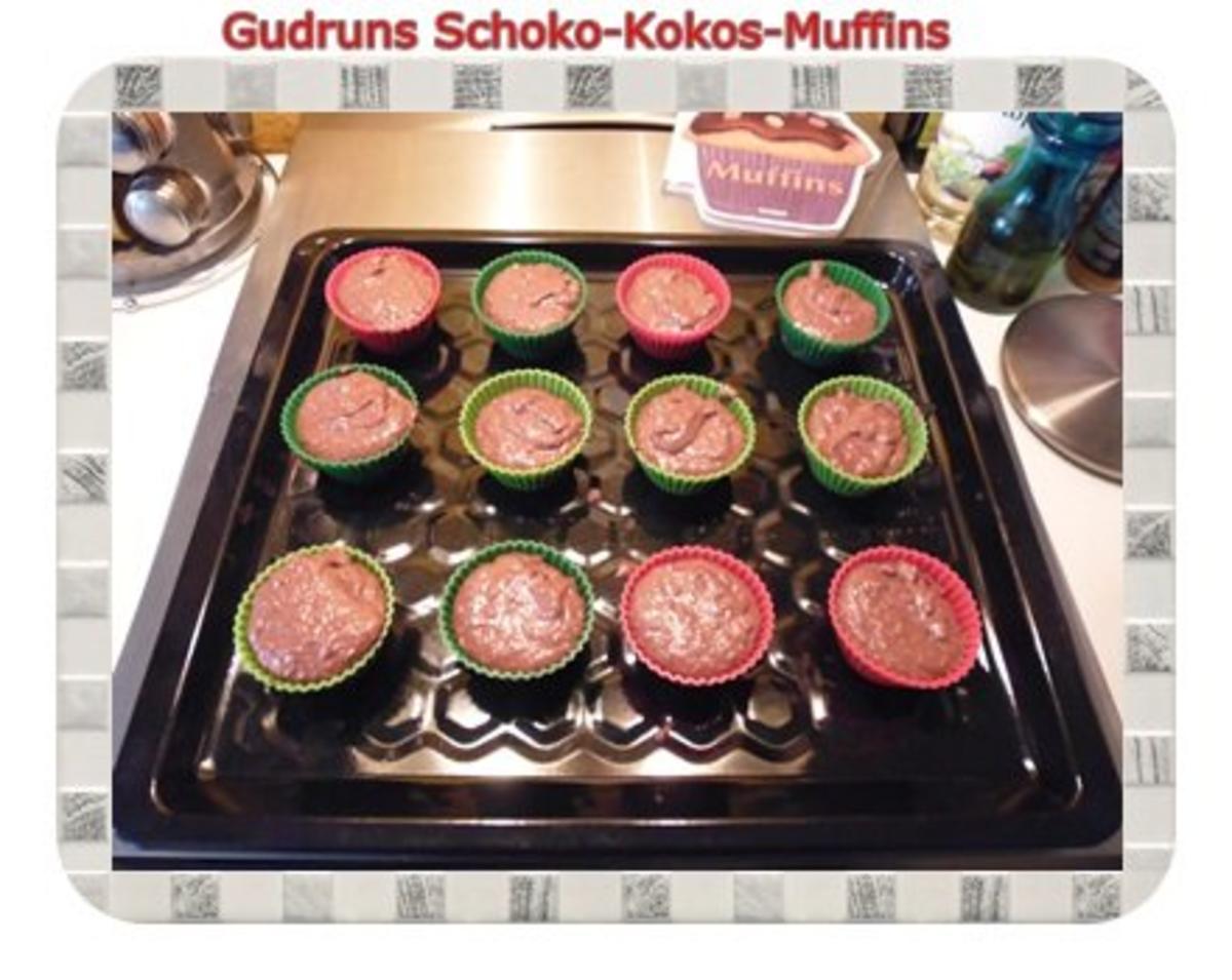 Muffins: Schoko-Kokos-Muffins - Rezept - Bild Nr. 9