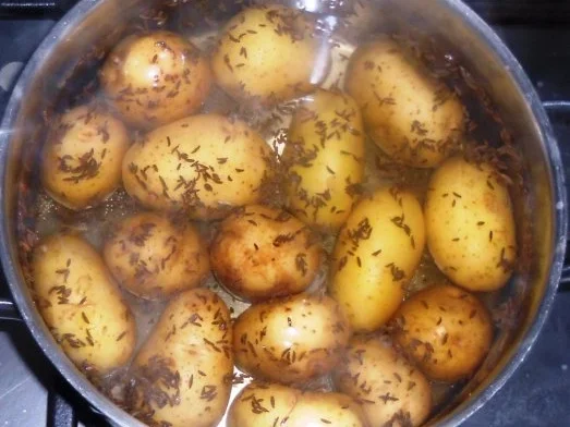 "Oma - Friede`s" Braunkohl mit kleinen gebratenen Kartoffeln (Rezpt um 1948) - Rezept - Bild Nr. 11