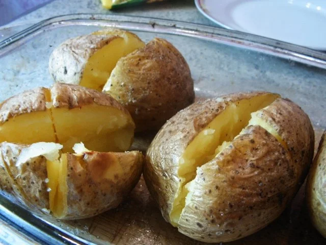 Backkartoffeln mit Rahmsoße - Rezept - Bild Nr. 9