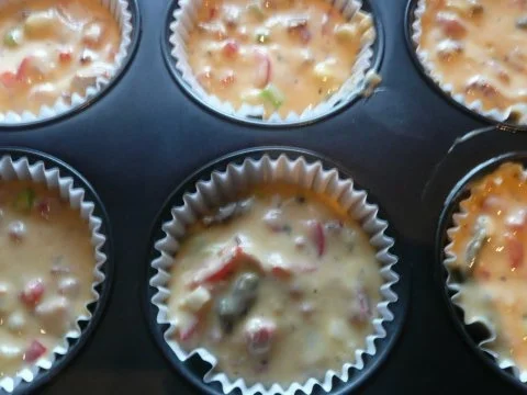 Rezept: Herzhafte Muffins mediterran Bild Nr. 4 Herzhafte Muffins mediterran - Rezept - Bild Nr. 4
