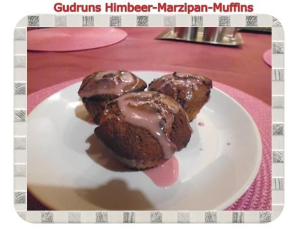 Muffins: Himbeer-Marzipan-Muffins - Rezept