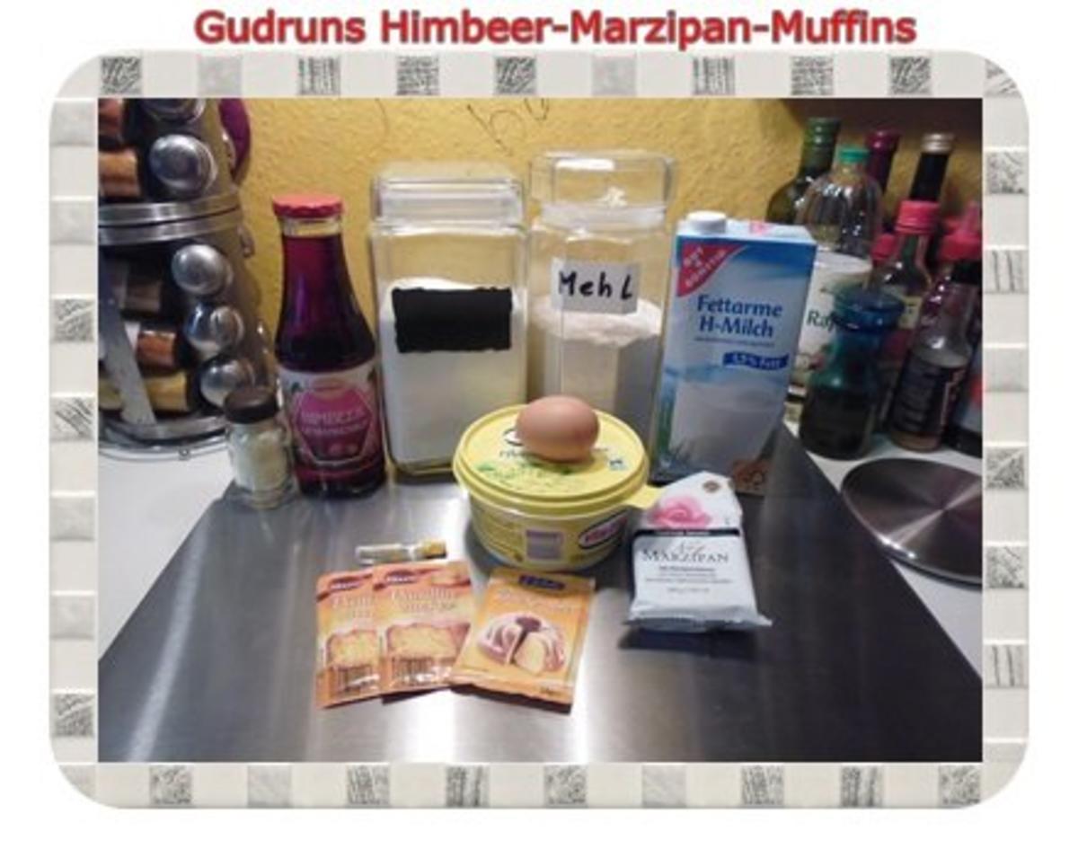 Muffins: Himbeer-Marzipan-Muffins - Rezept - Bild Nr. 2
