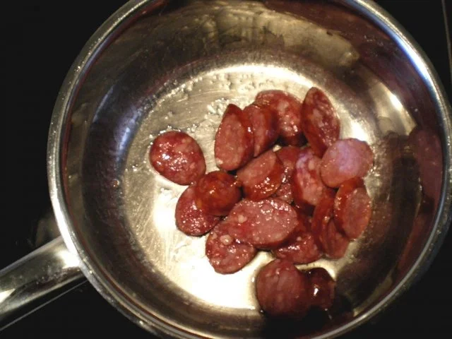 Rezept: Bratwurst Pilz Gemüse Pfanne Bild Nr. 7 Bratwurst Pilz Gemüse Pfanne - Rezept - Bild Nr. 7