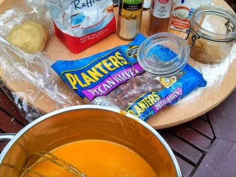 Rezept: Pumpkin - Pecan - Pie Bild Nr. 3 Pumpkin - Pecan - Pie - Rezept - Bild Nr. 3