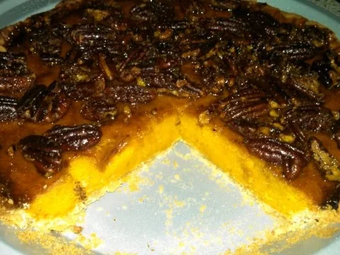 Rezept: Pumpkin - Pecan - Pie Bild Nr. 7 Pumpkin - Pecan - Pie - Rezept - Bild Nr. 7